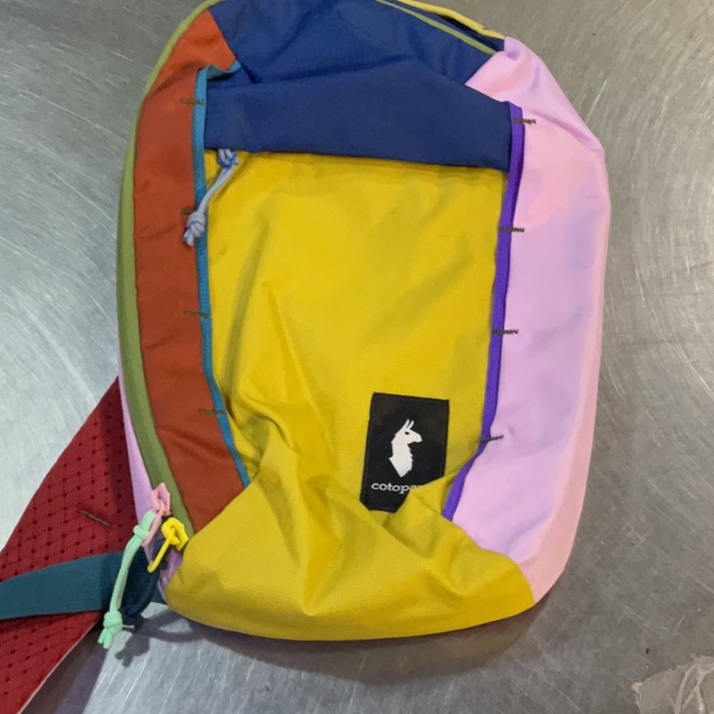 Cotopaxi Yellow and Blue Backpack Sporty Design